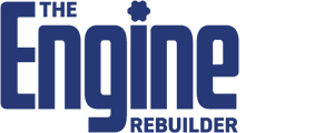 The Engine Rebuilder Logo in Blue