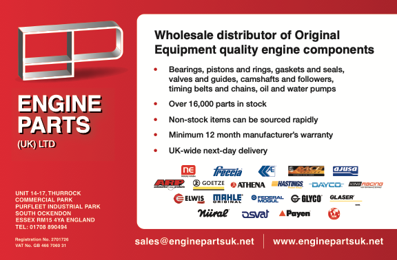 Engine Parts UK Ad